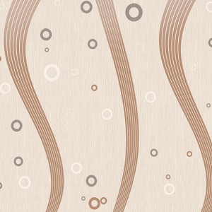 Панели ПВХ Dekostar Стандарт Коктейль капучино-123/2, 2.5 м