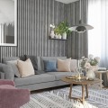 Панели ПВХ 3D Rail Grace Ясень серый Панели ПВХ 3D Rail Grace Ясень серый